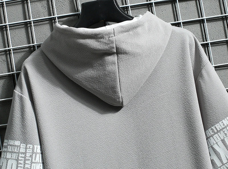 Japan Fashion Men's Hoodies Cartoon Casual Harajuku Streetwear Men Print Hooded Top Short Sleeve Sweatshirts Summer Men Clothing