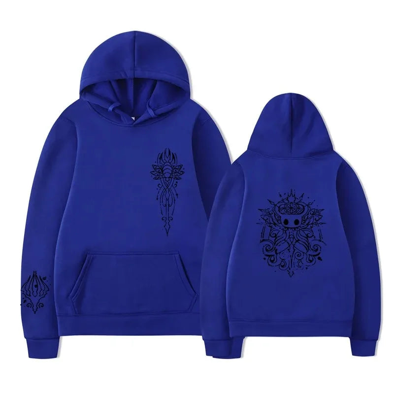 Latest Popular Geme Hollow Knight Peripherals Hoodies Men Women Loose Casual Fashion Oversized Pullovers Streetwear Sweatshirt