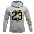 23 USA Art Letter Design Man Clothes Street Style Fleece Sweatshirts Autumn Casual Hoodies Fashionable Crewneck Pullovers