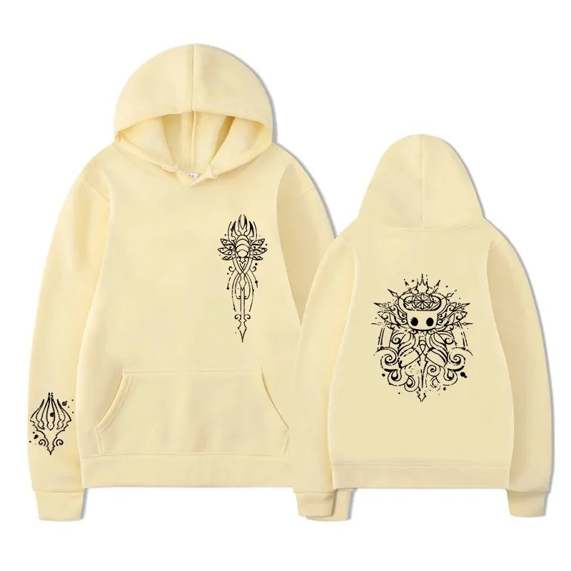 Latest Popular Geme Hollow Knight Peripherals Hoodies Men Women Loose Casual Fashion Oversized Pullovers Streetwear Sweatshirt