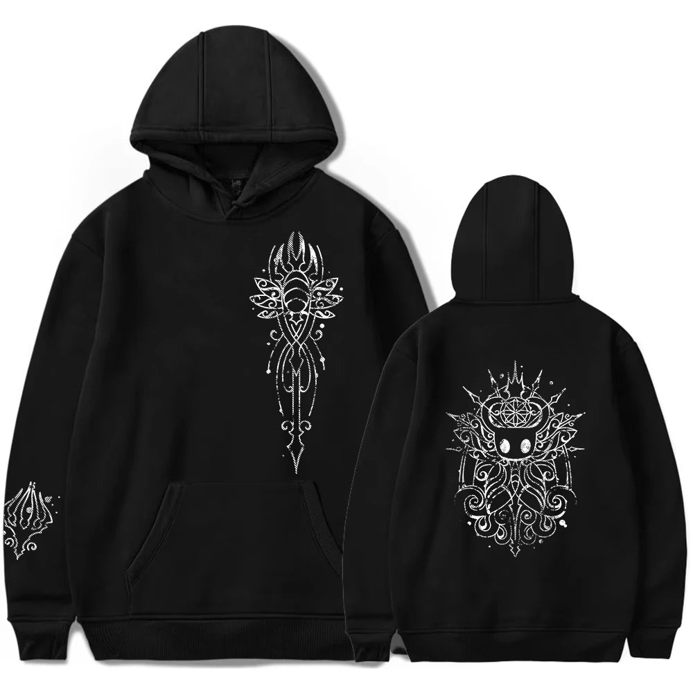 Latest Popular Geme Hollow Knight Peripherals Hoodies Men Women Loose Casual Fashion Oversized Pullovers Streetwear Sweatshirt