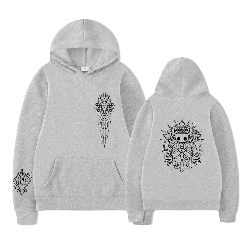 Latest Popular Geme Hollow Knight Peripherals Hoodies Men Women Loose Casual Fashion Oversized Pullovers Streetwear Sweatshirt