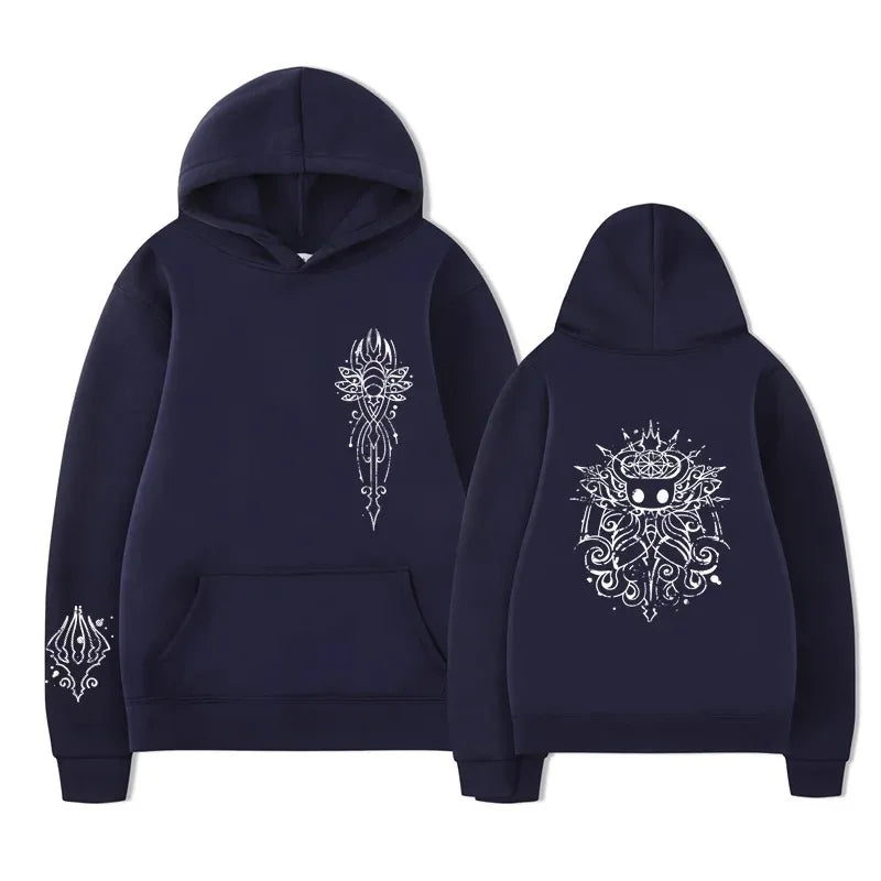 Latest Popular Geme Hollow Knight Peripherals Hoodies Men Women Loose Casual Fashion Oversized Pullovers Streetwear Sweatshirt