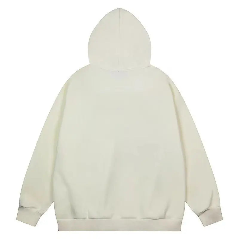 The Back To School Collection Fashion State Letter Print Hoodie Men Women High Quakity Loose Sweatshirts Autumn Fleece Hoodies