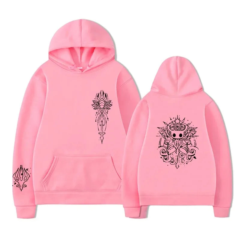 Latest Popular Geme Hollow Knight Peripherals Hoodies Men Women Loose Casual Fashion Oversized Pullovers Streetwear Sweatshirt